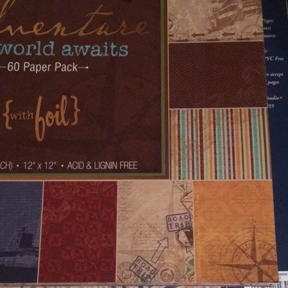 Scrap book and paper pack - Picture 12 of 14